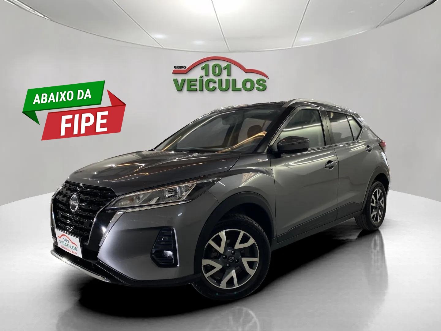 Nissan KICKS Sense 1.6 16V Flex Aut. na cor Cinza em São José / SC - 1008998