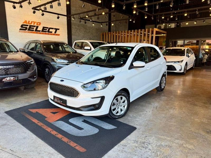 Ford Ka 1.0 SE/SE Plus TiVCT Flex 5p na cor Branco em Londrina / PR - 1009013