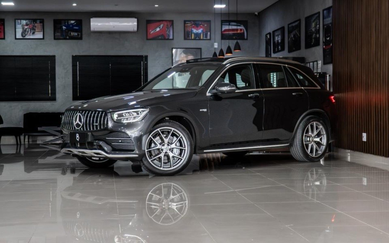 Mercedes-Benz GLC-43 AMG Coupe 3.0 V6 Bi-TB Aut. na cor Cinza em Campinas / SP - 1009589