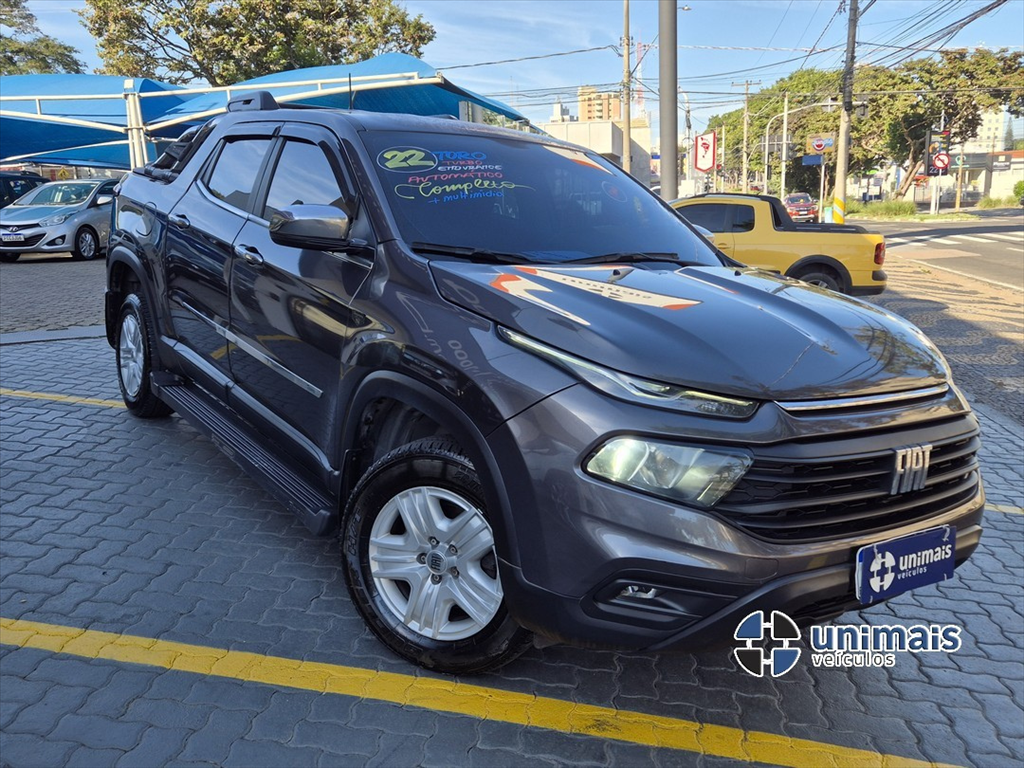 Fiat Toro Endurance 1.3 T270 4x2 Flex Aut. na cor Cinza em Campinas / SP - 1009697
