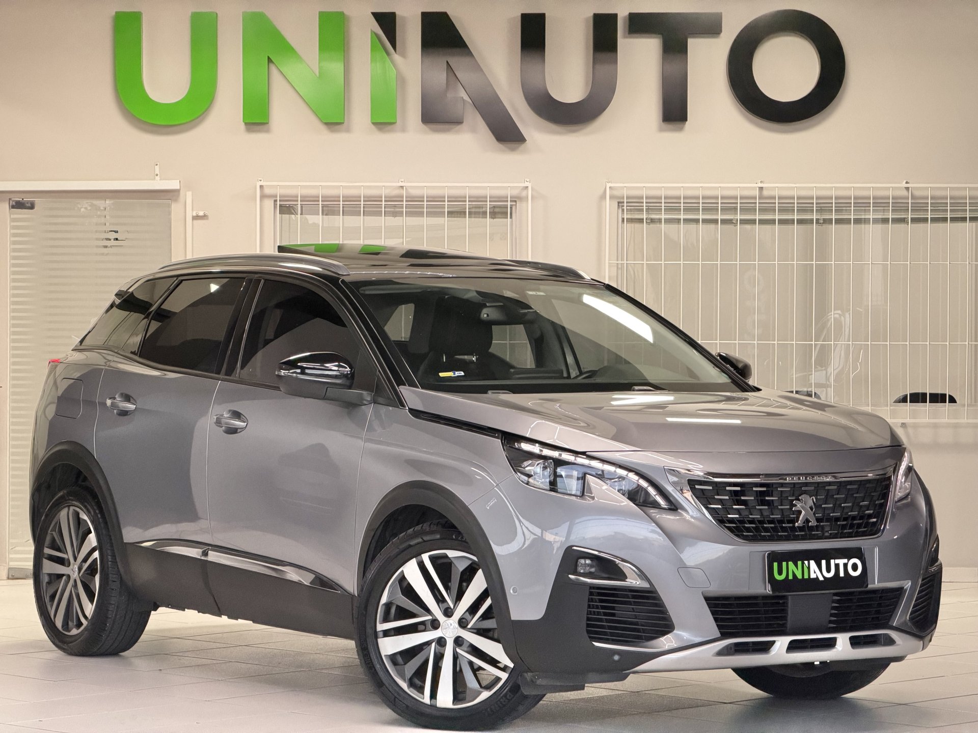 Peugeot 3008 Griffe 1.6 Turbo 16V 5p Aut. na cor Prata em Joinville / SC - 1009712