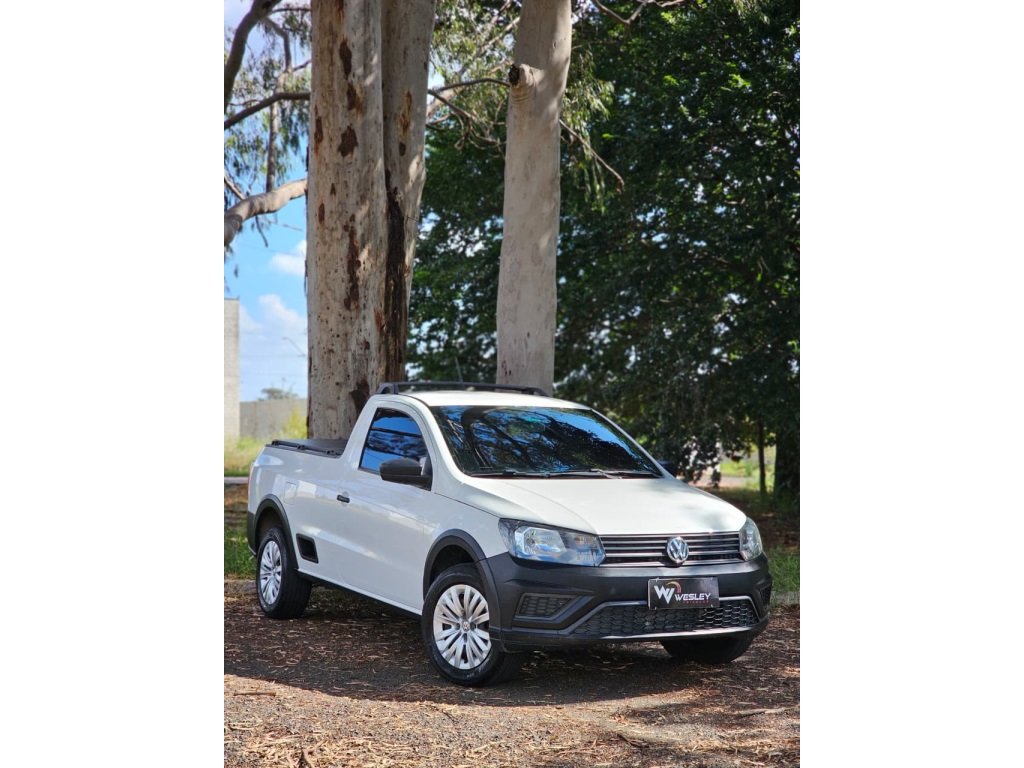 Volkswagen Saveiro Robust 1.6 Total Flex 8V na cor Branco em Hortolândia / SP - 1010109