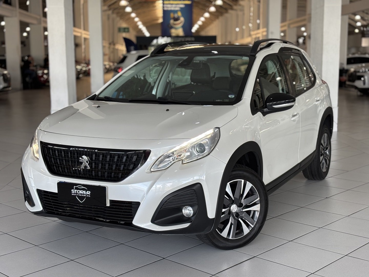 Peugeot 2008 Griffe 1.6 Turbo Flex 16V 5p Mec. na cor Branco em Curitiba / PR - 1010118