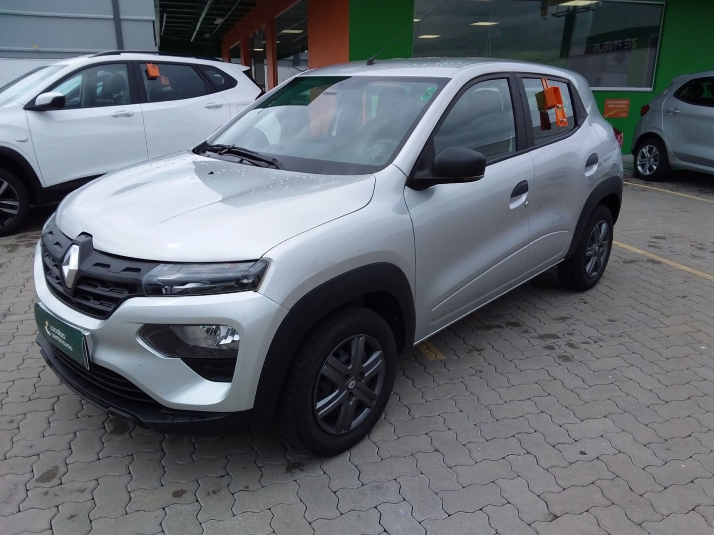 Renault Kwid Zen 1.0 Flex 12V 5p Mec. na cor Prata no Santa Cruz do Sul / RS - 1010134