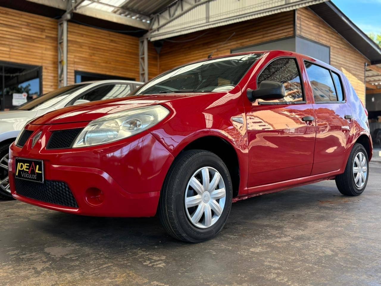 Renault Sandero Expression Hi-Flex 1.6 8V 5p na cor Vermelho em Xanxerê / SC - 1011037