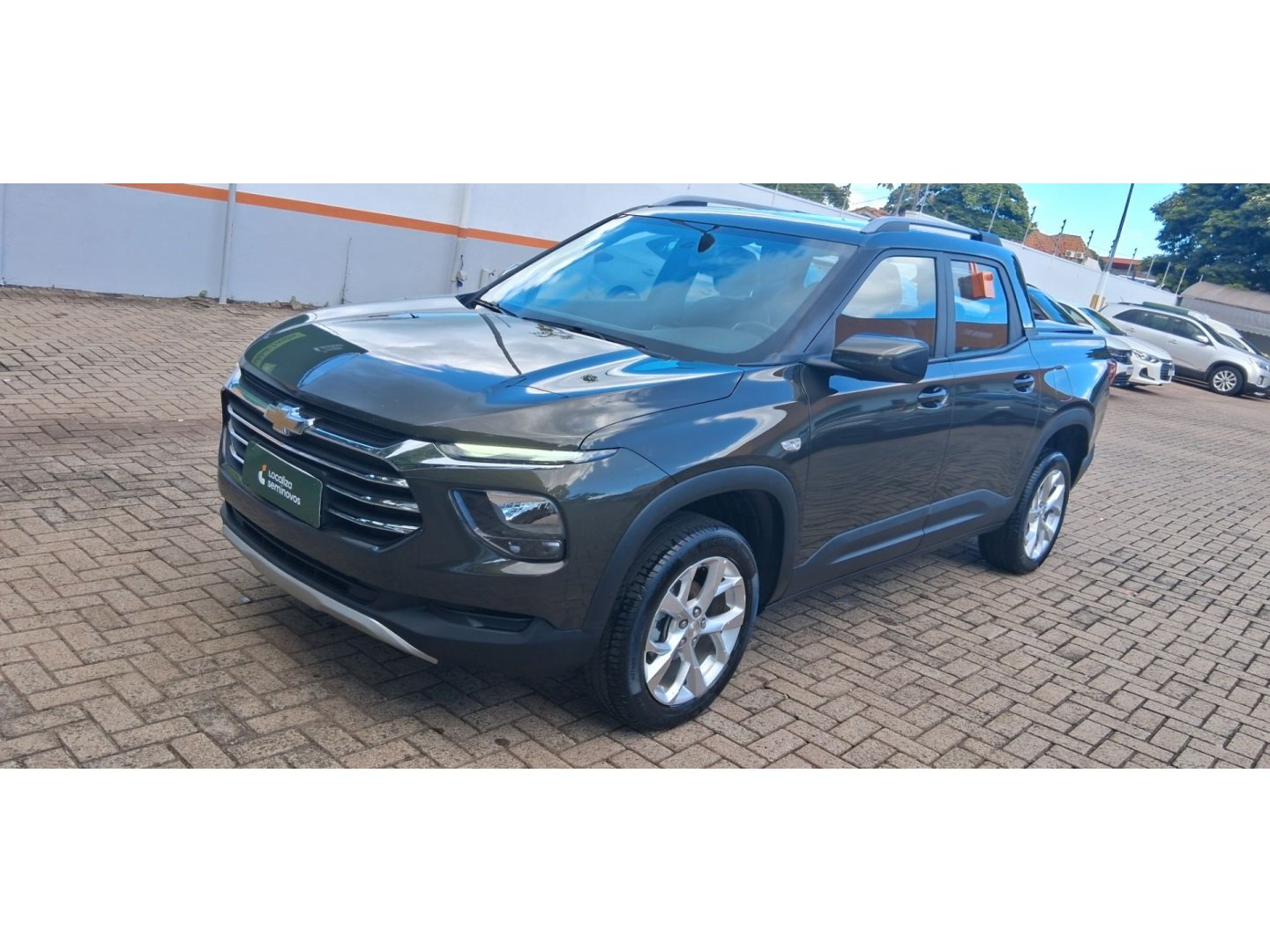 Chevrolet Montana LTZ 1.2 Turbo Flex 12V 4p Aut. na cor Verde em Londrina / PR - 1011118