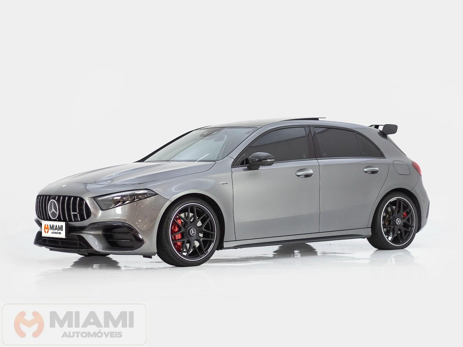 Mercedes-Benz A-45 AMG AMG 4MATIC CGI 2.0 TB Aut. na cor Cinza em Brusque / SC - 1011271