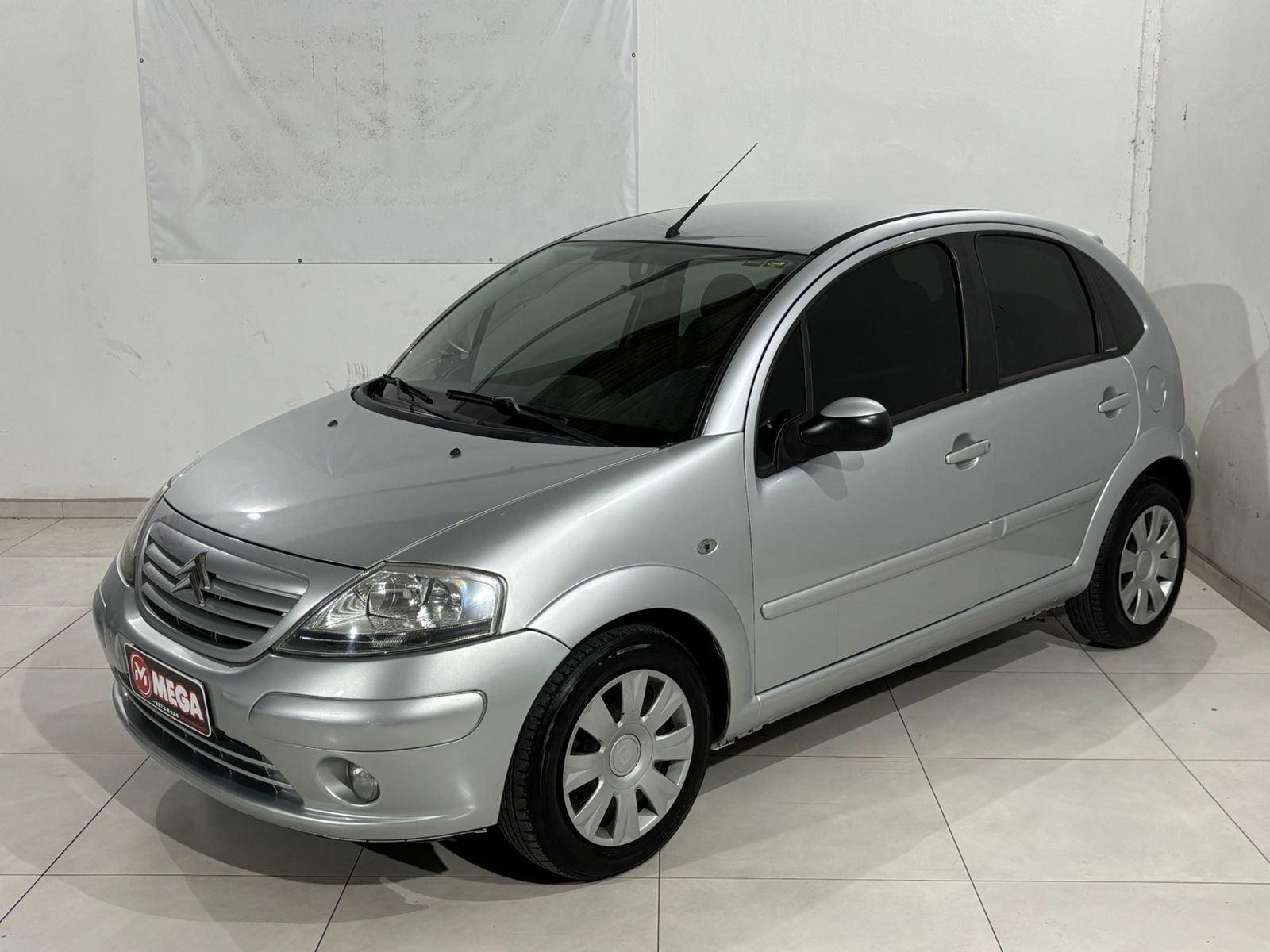 Citroën C3 Exclusive 1.4 Flex 8V 5p na cor Prata em Guaramirim / SC - 1011585