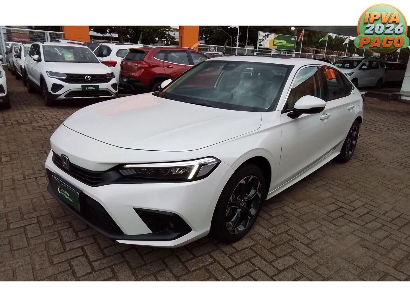 Honda Civic Sed.Touring 2.0 16V Aut. (Híbrido) na cor Branco em Maringá / PR - 1011811