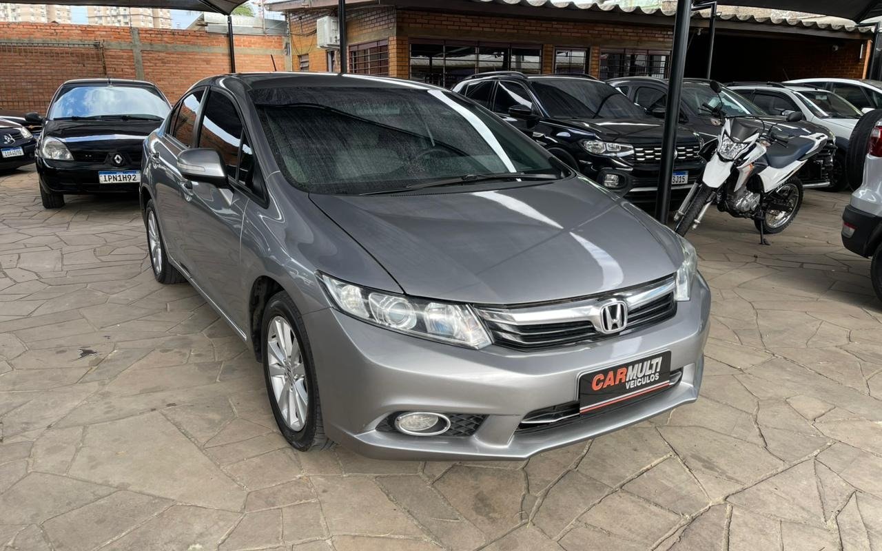 Honda Civic Sedan LXR 2.0 Flexone 16V Aut. 4p na cor Cinza no Porto Alegre / RS - 1012676