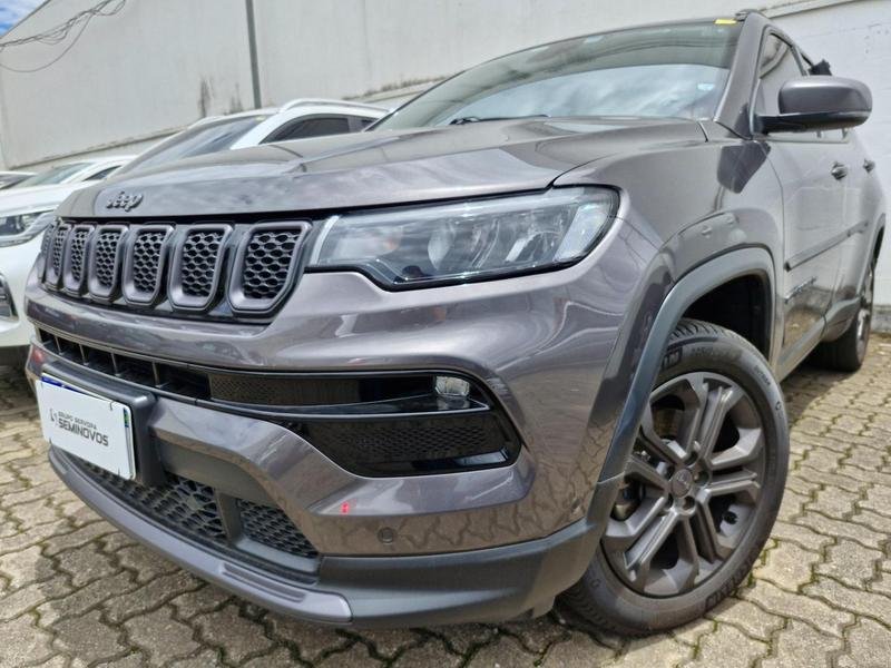 Jeep Compass LONG. T270 1.3 TB 4x2 Flex Aut. na cor Cinza no Porto Alegre / RS - 1013185