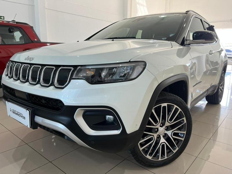 Jeep Compass LIMITED 2.0 4x4 Diesel 16V Aut. na cor Branco no Porto Alegre / RS - 1013187