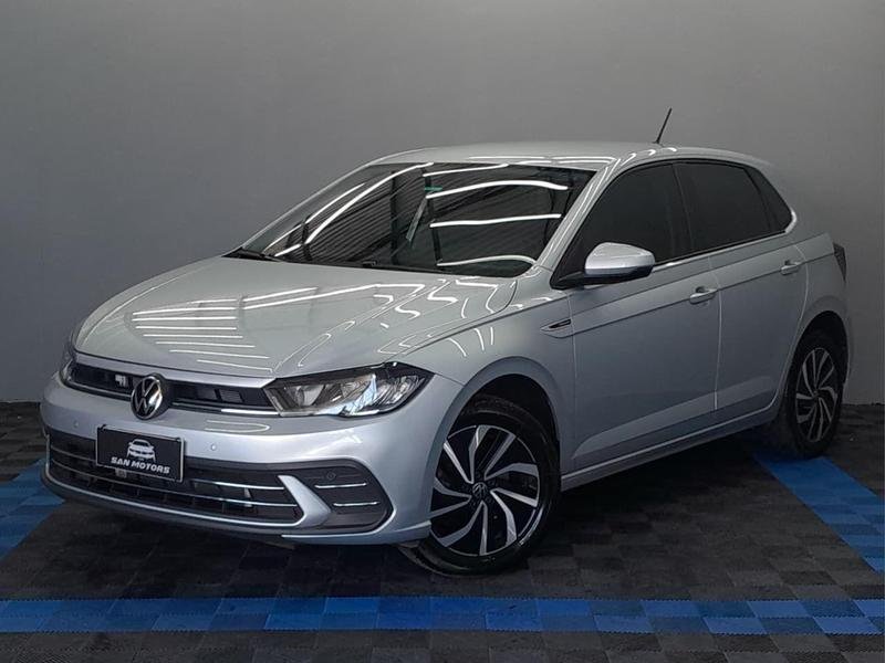 Volkswagen Polo Highline 200 TSI 1.0 Flex 12V Aut. na cor Cinza em Curitiba / PR - 10132