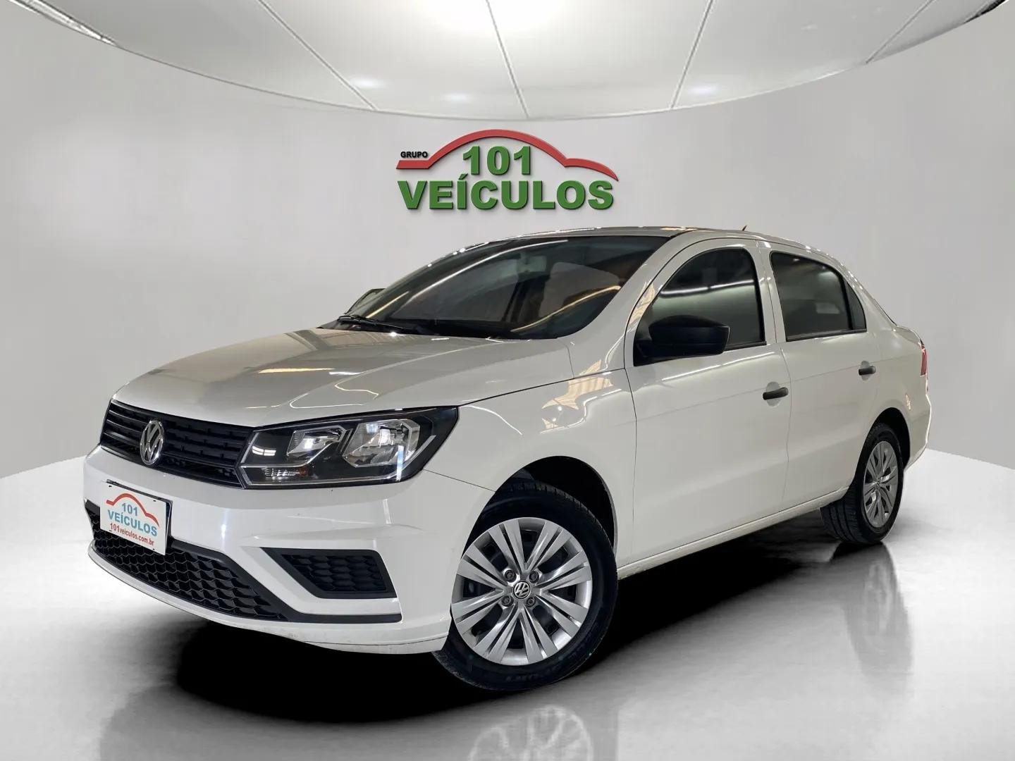 Volkswagen Voyage 1.0 Flex 12V 4p na cor Branco em São José / SC - 1013297