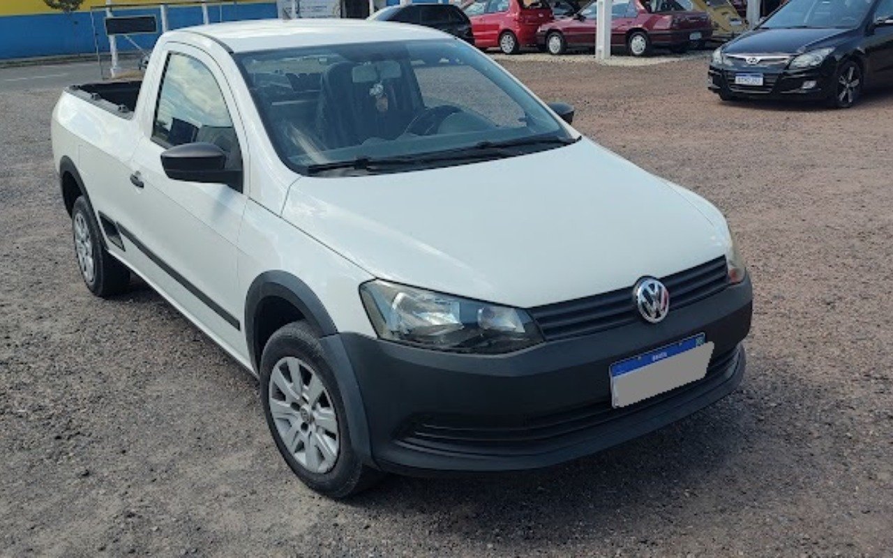 Volkswagen Saveiro 1.6 Mi/ 1.6 Mi Total Flex 8V na cor Branco em Campo Largo / PR - 1013667