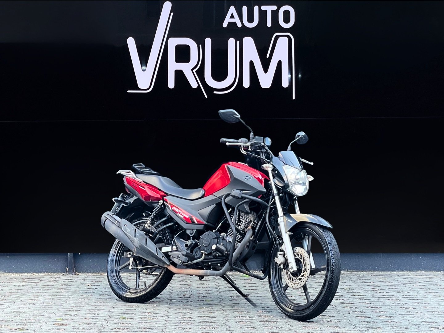 YAMAHA YBR 150 FACTOR FLEX  na cor Vermelho em Curitiba / PR - 1013689