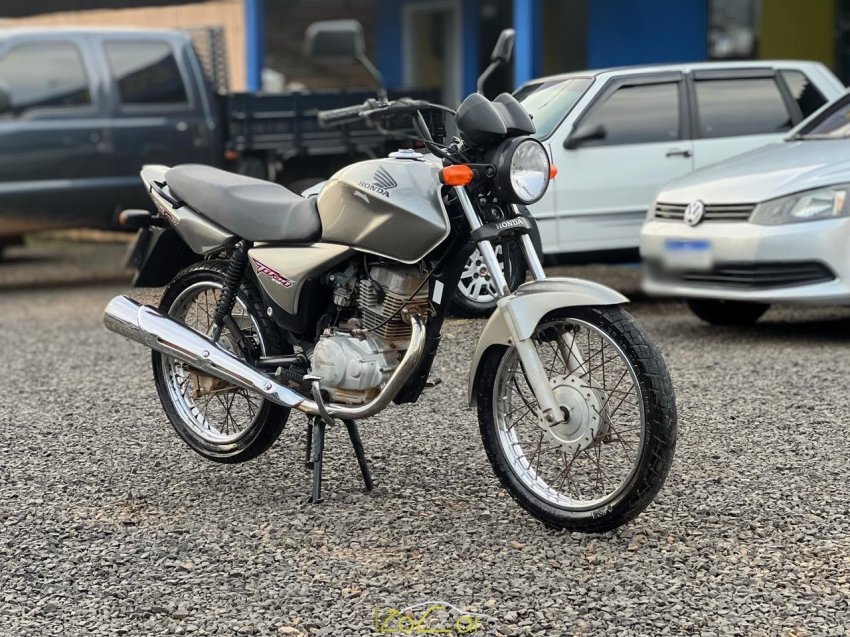 Honda CG 150 TITAN-ES  na cor Cinza em Guarapuava / PR - 1014177
