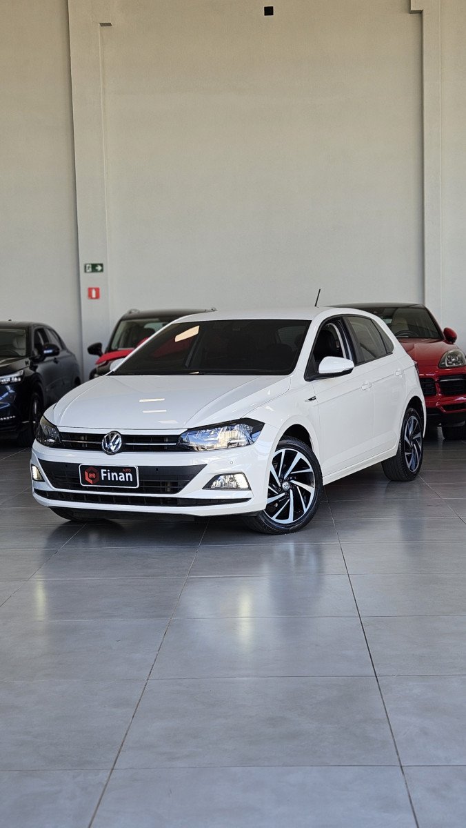 Volkswagen Polo Highline 200 TSI 1.0 Flex 12V Aut. na cor Branco em Americana / SP - 1014295