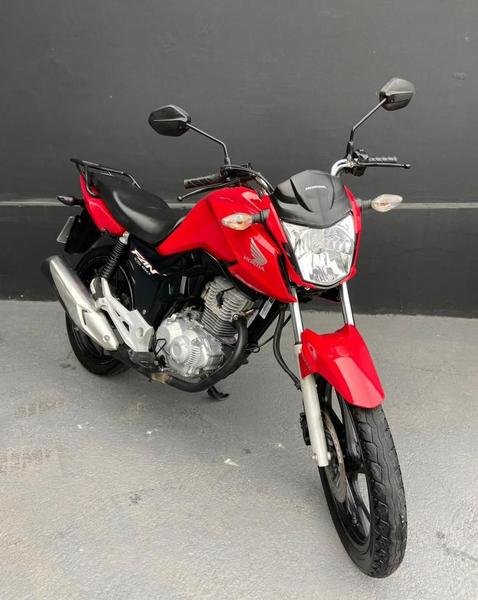 Honda CG 160 FAN Flex  na cor Vermelho em Curitiba / PR - 1014368