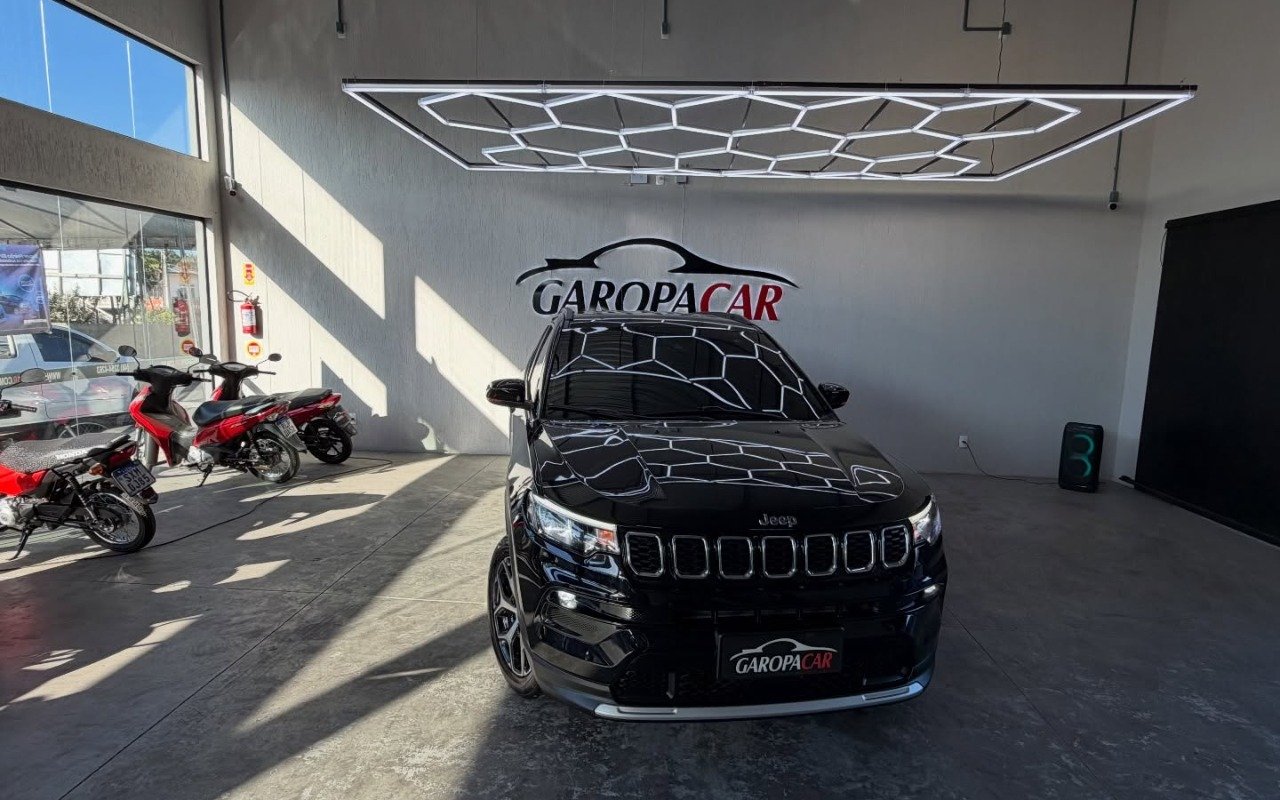 Jeep Compass LONG. T270 1.3 TB 4x2 Flex Aut. na cor Preto em Garopaba / SC - 1014925