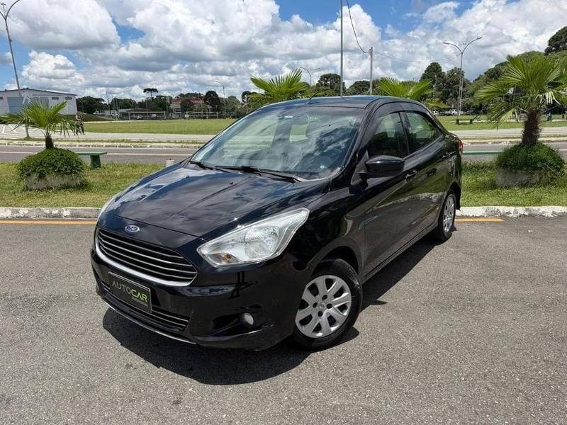 Ford Ka + Sedan 1.5 SE/SE PLUS 16V Flex 4p na cor Preto em Araucária / PR - 10153