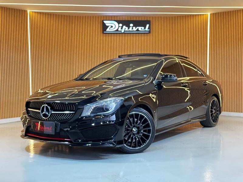 Mercedes-Benz CLA-250 Sport 4MATIC 2.0 16V 211cv Aut. na cor Preto em Curitiba / PR - 1015605