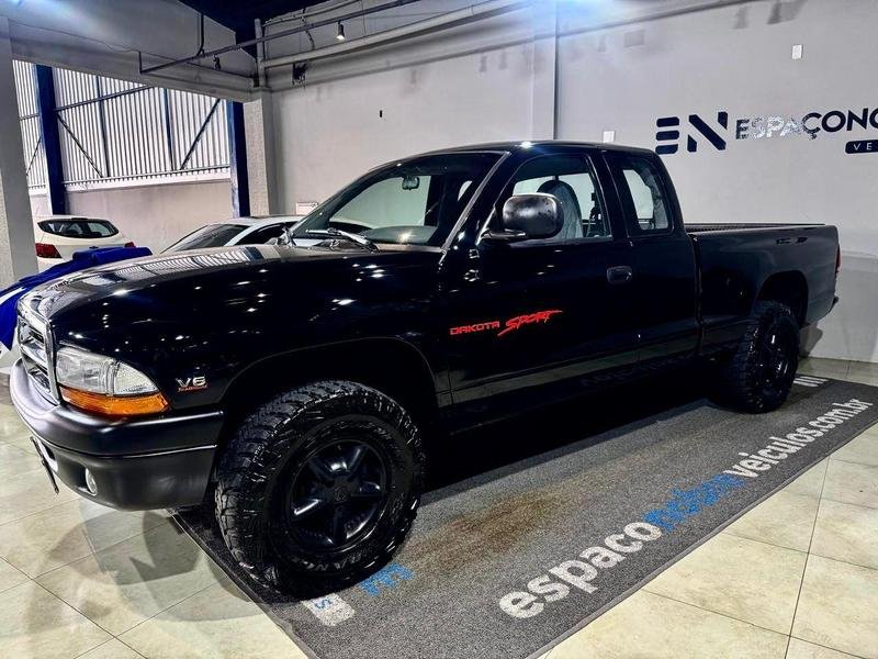 Dodge Dakota Sport 3.9 V6 CD Mec. na cor Preto em Curitiba / PR - 1015662