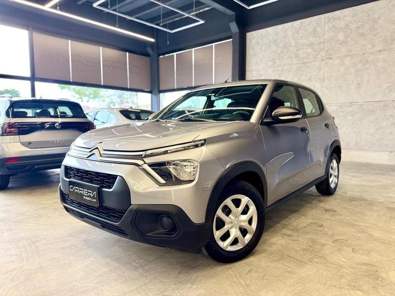 Citroën C3 Live Pack 1.0 Flex 6V 5p Mec. na cor Cinza no Porto Alegre / RS - 1016544