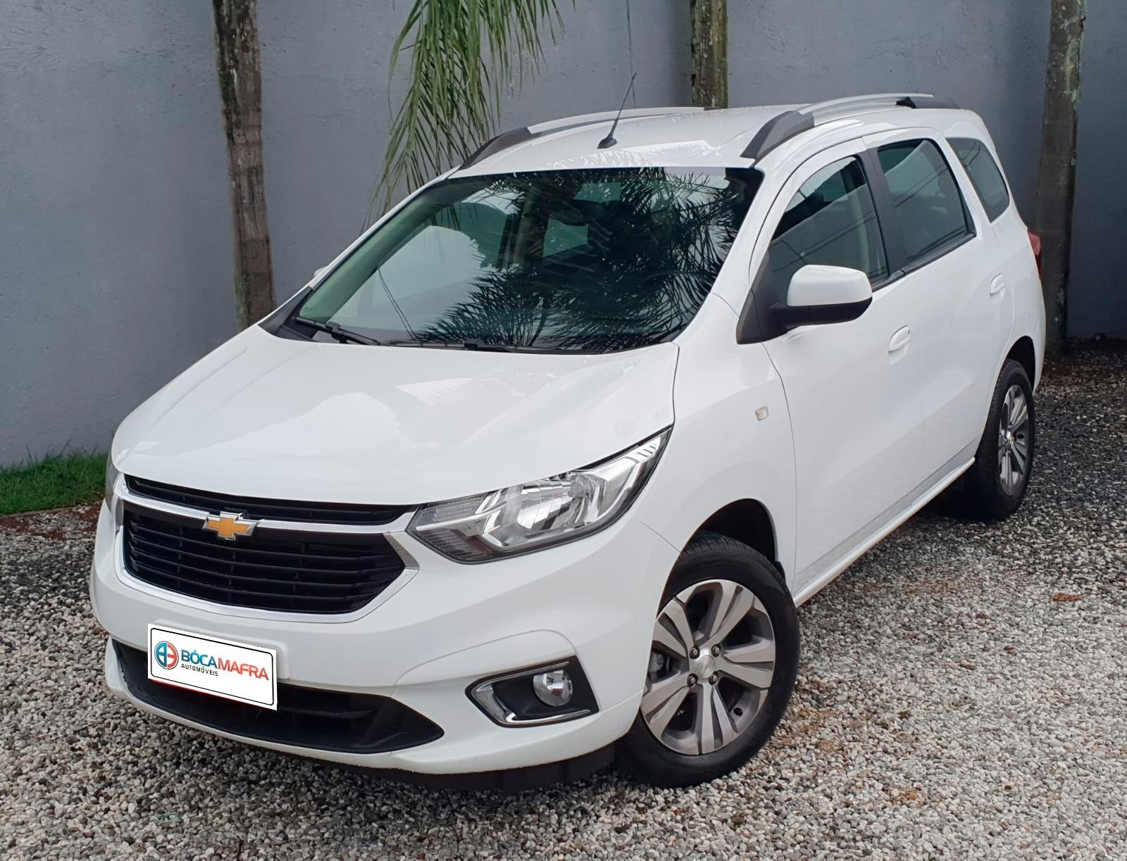 Chevrolet Spin PREMIER 1.8 8V Econo.Flex 5p Aut. na cor Branco em Brusque / SC - 1016904