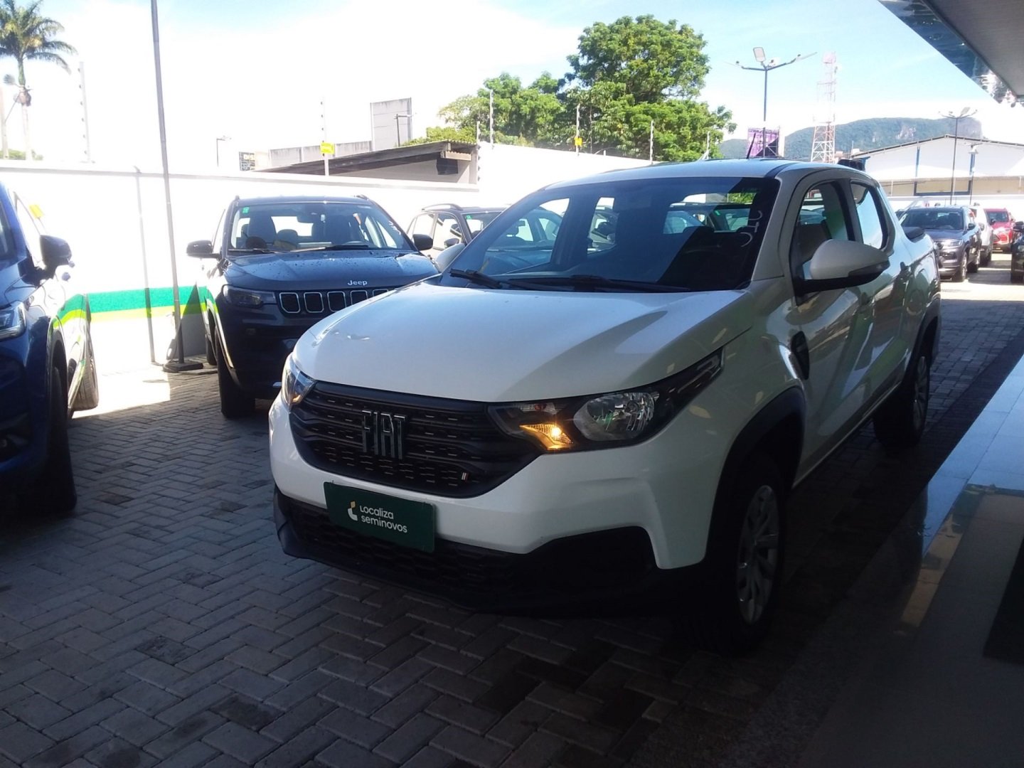 Fiat Strada Freedom 1.3 Flex 8V CS Plus na cor Branco em Palhoça / SC - 1017357