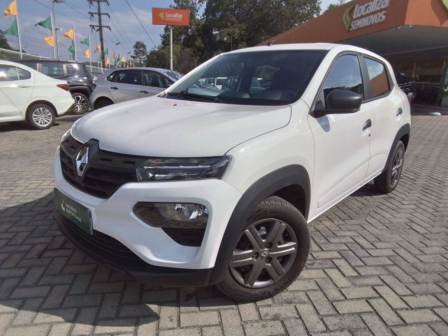 Renault Kwid Zen 1.0 Flex 12V 5p Mec. na cor Branco em Joinville / SC - 1017495