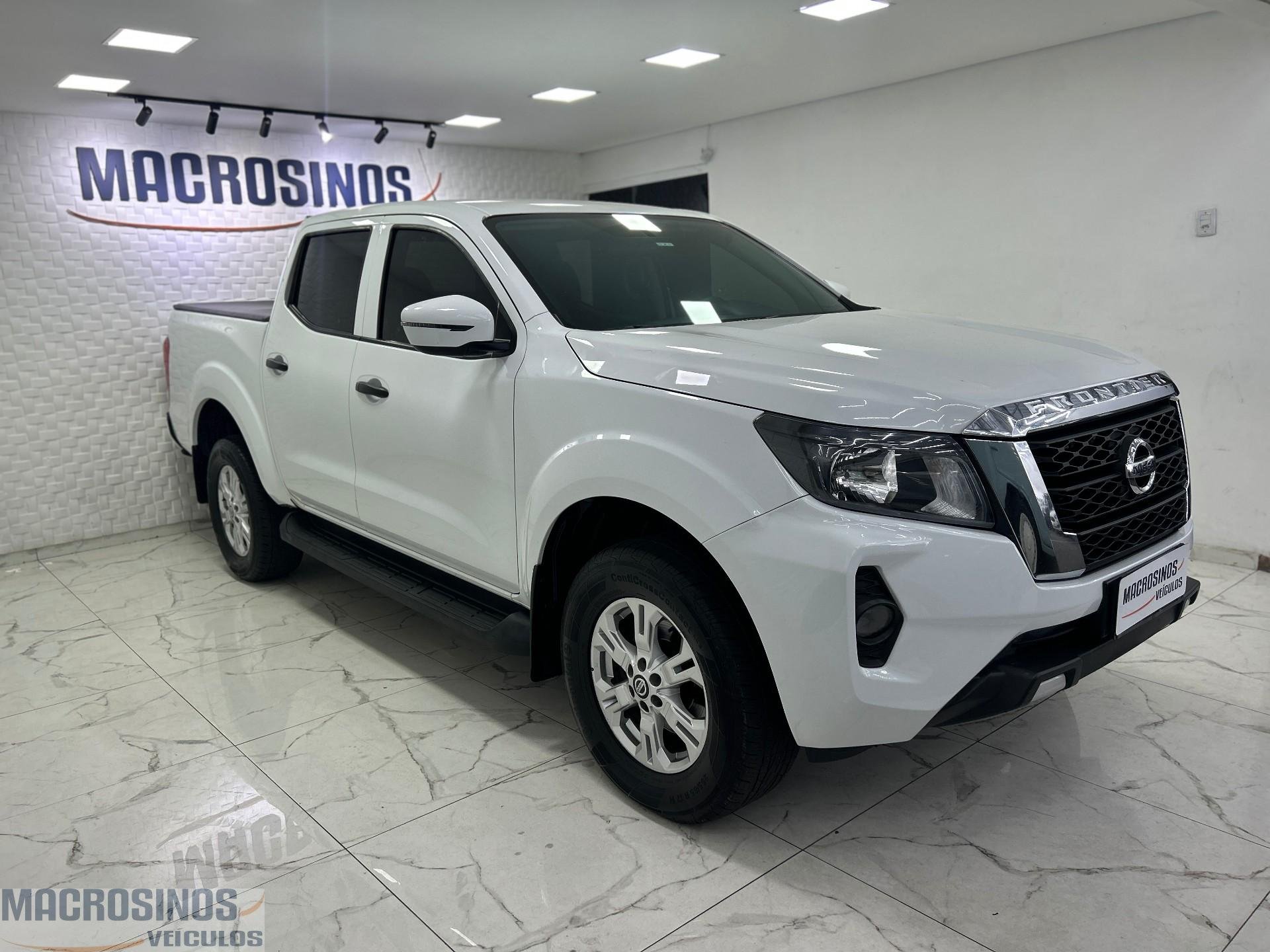 Nissan Frontier SE CD 4x4 2.3 Bi-TB Diesel Aut. na cor Branco no Canoas / RS - 1018337
