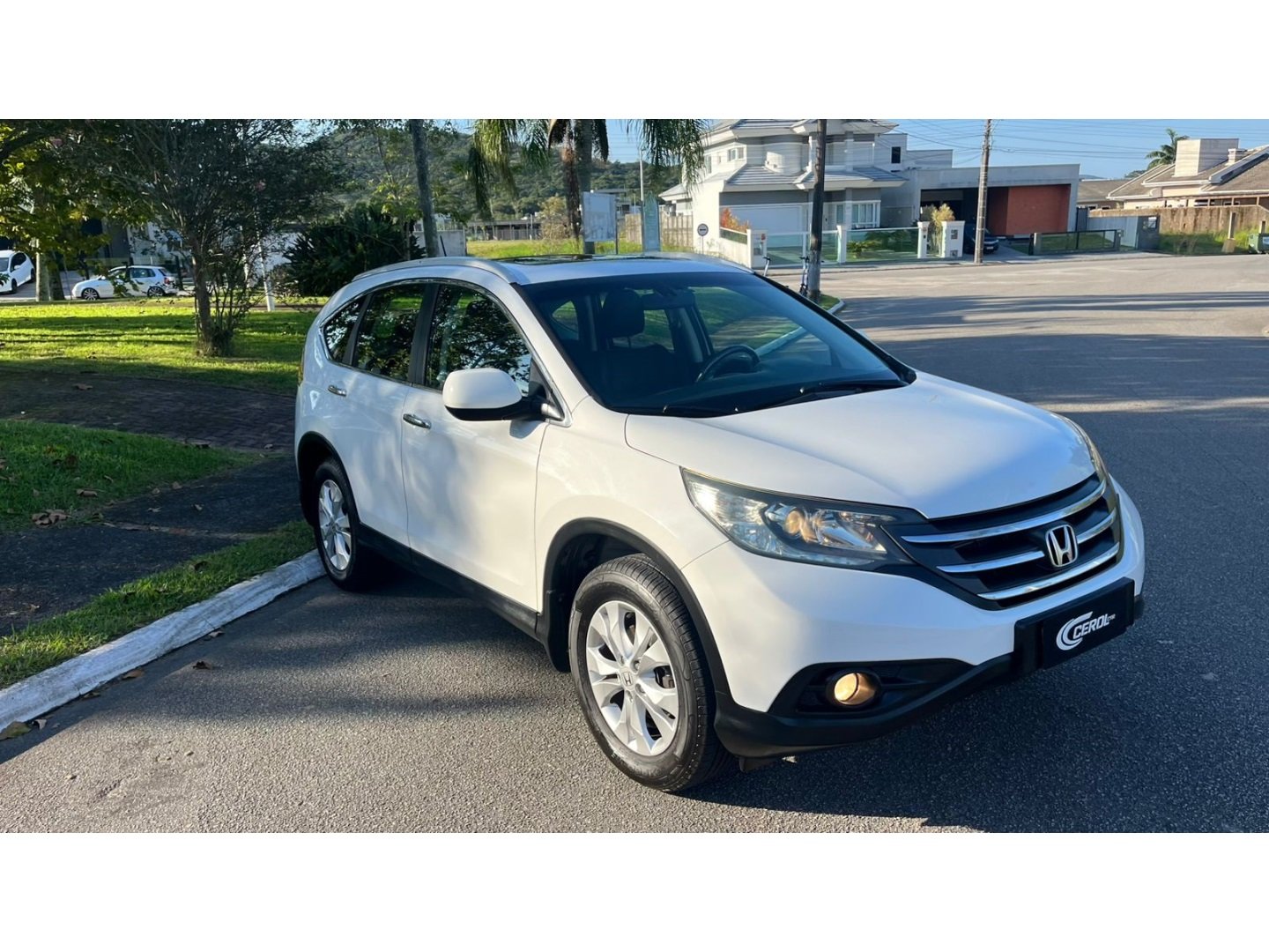Honda CR-V EXL 2.0 16V 4WD/2.0 Flexone Aut. na cor Branco em Palhoça / SC - 1018497