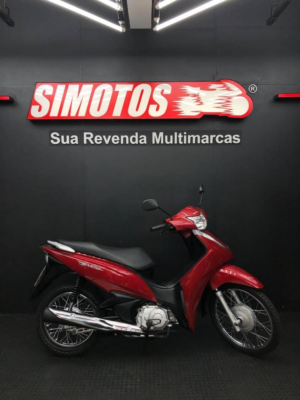 Honda BIZ 110i  na cor Vermelho em Florianópolis / SC - 1018801