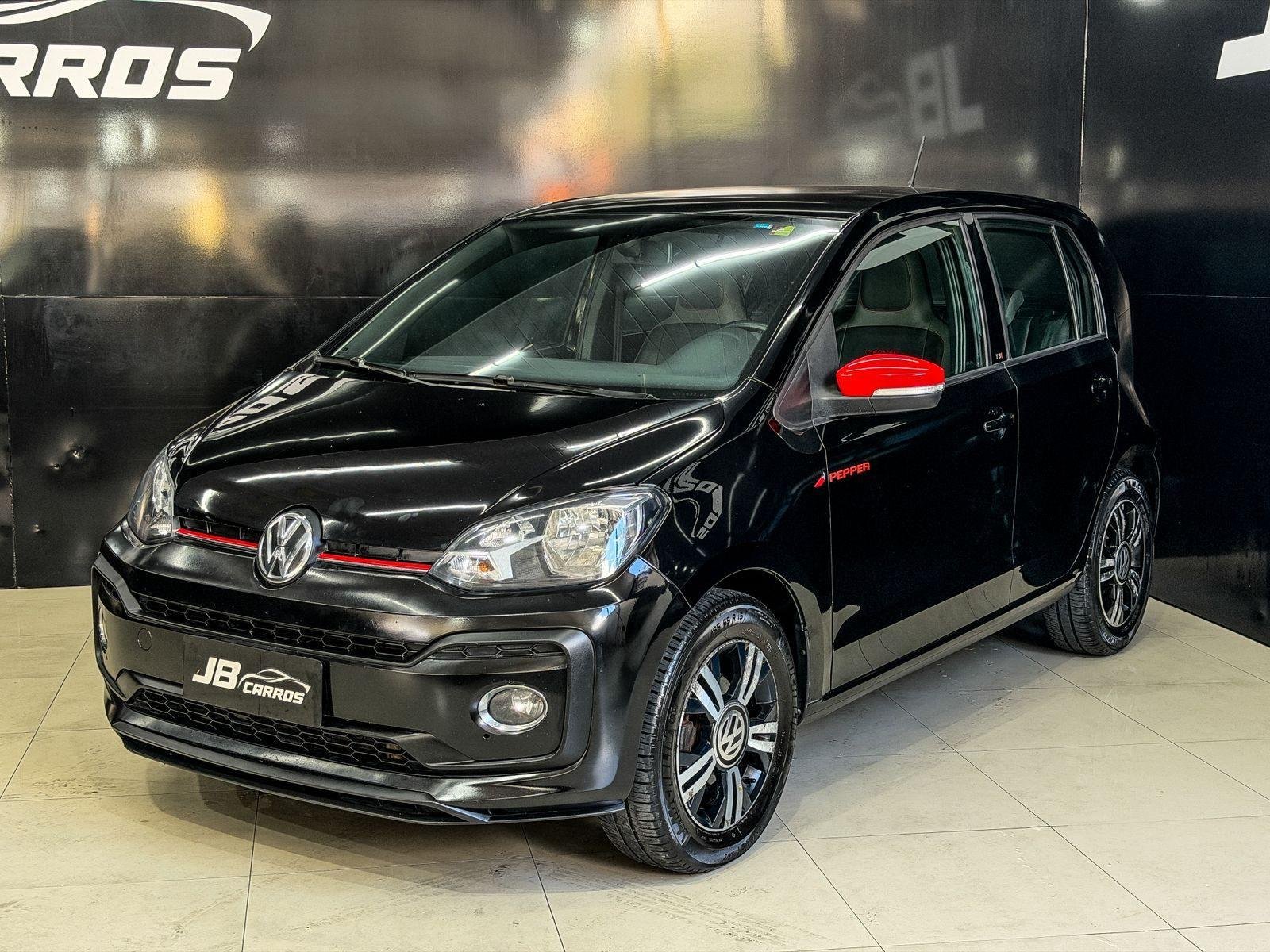 Volkswagen Up! Pepper 1.0 TSI T.Flex 12V 5p na cor Preto em Florianópolis / SC - 1019306