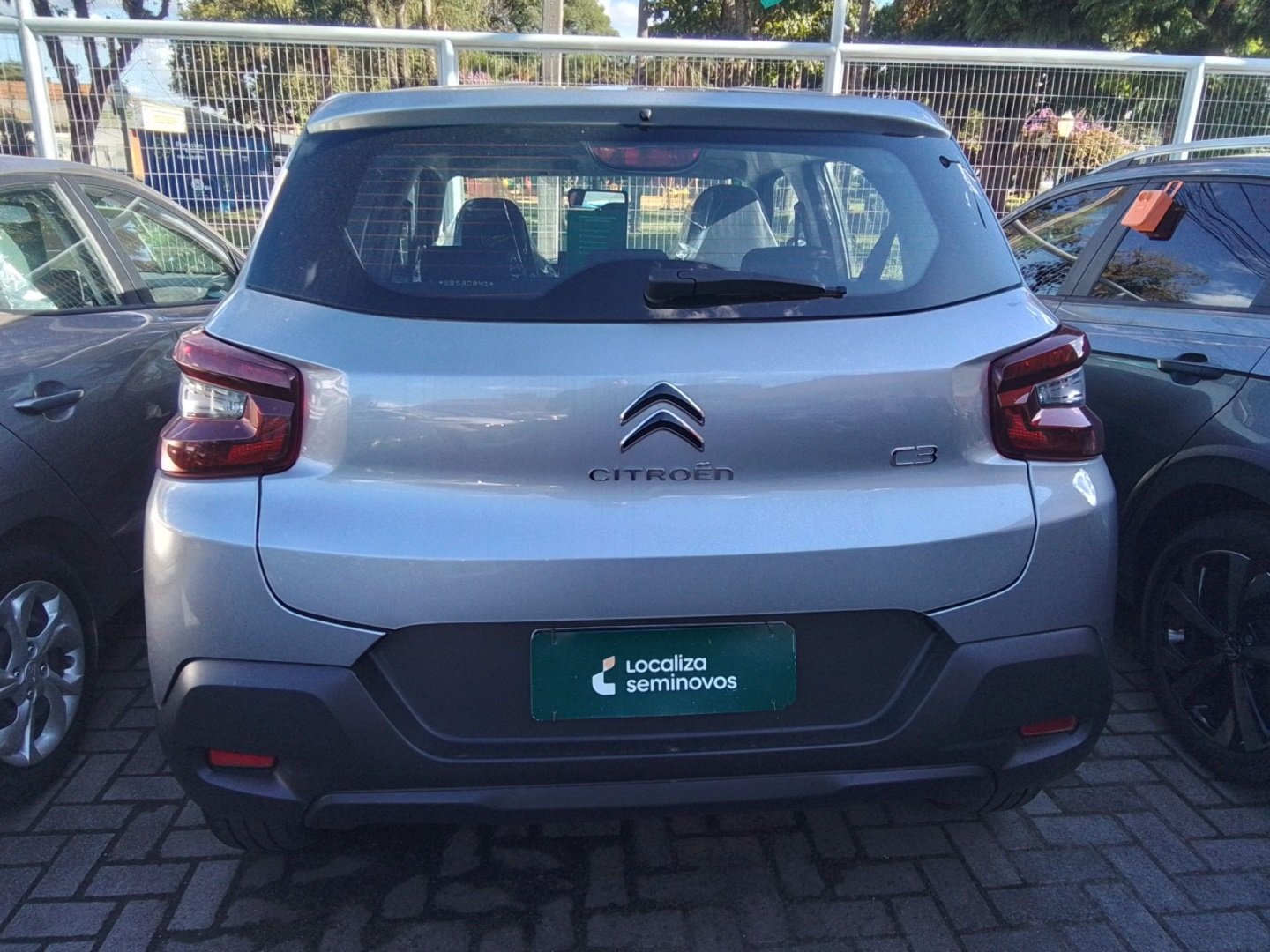 Citroën C3 Live Pack 1.0 Flex 6V 5p Mec. na cor Cinza em Ponta Grossa / PR - 1019446