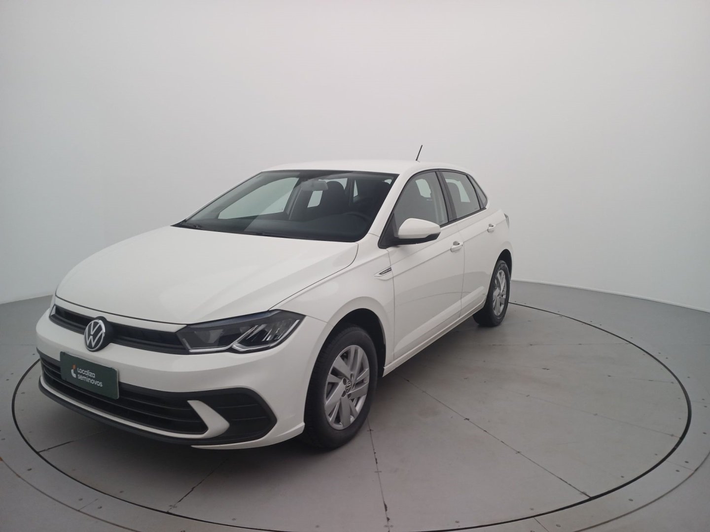 Volkswagen Polo Comfortline TSI 1.0 Flex 12V Aut. na cor Branco em Jaraguá do Sul / SC - 1019653