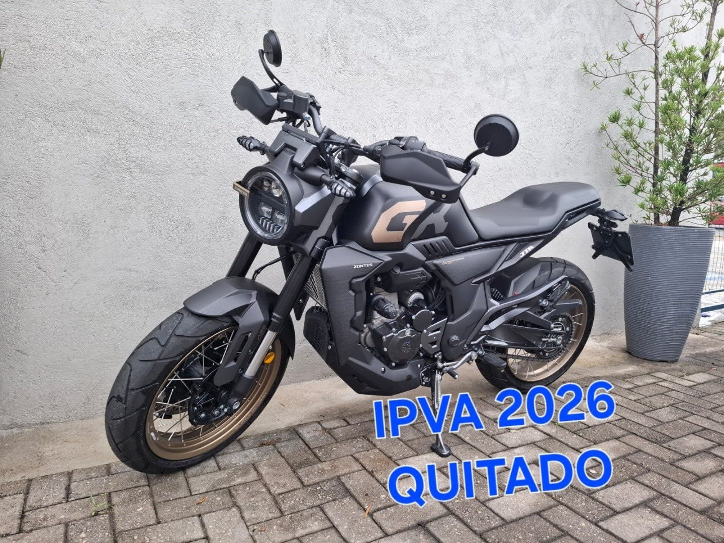 ZONTES GK 350  na cor Preto em Curitiba / PR - 1022025
