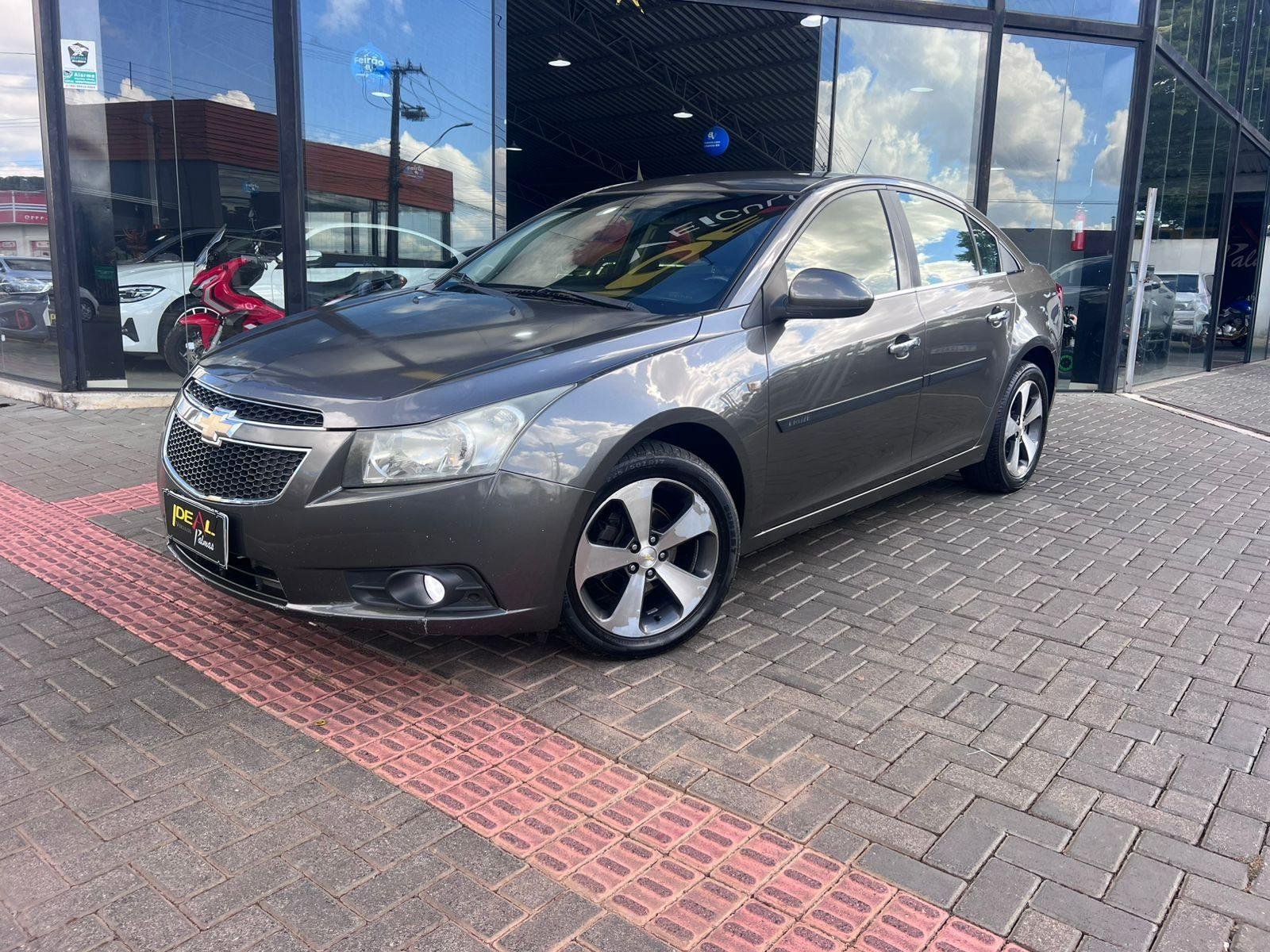 Chevrolet Cruze LT 1.4 16V Turbo Flex 4p Aut. na cor Cinza em Xanxerê / SC - 1022505