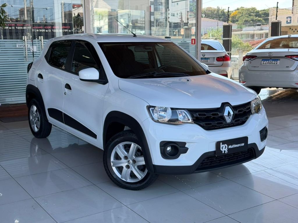 Renault Kwid Zen 1.0 Flex 12V 5p Mec. na cor Branco em Florianópolis / SC - 1022640
