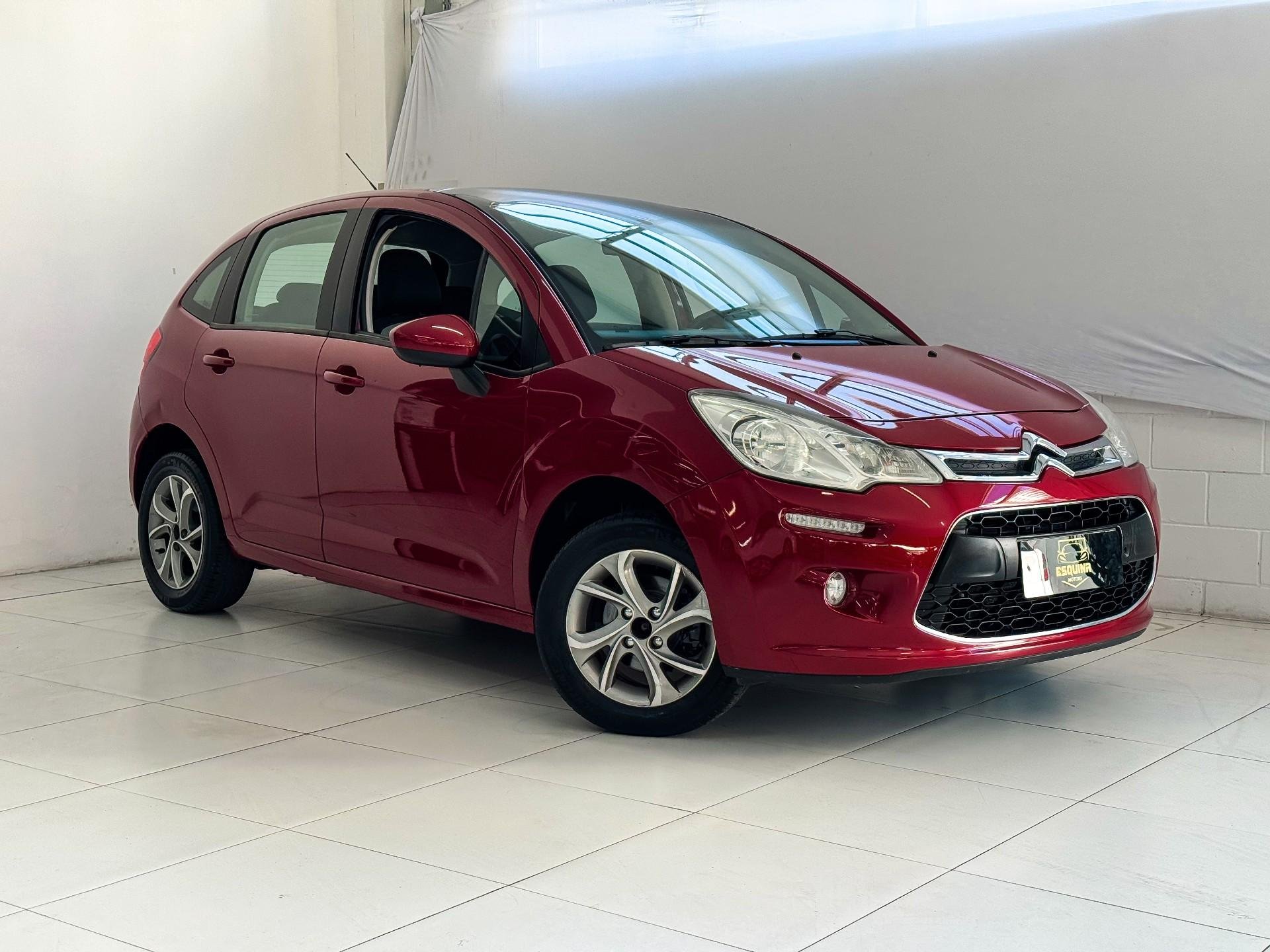 Citroën C3 Tendance 1.5 Flex 8V 5p Mec. na cor Vermelho em São José / SC - 1022684