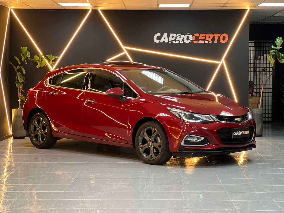 Chevrolet Cruze Sport LTZ 1.4 16V TB Flex 5p Aut. na cor Vermelho no Novo Hamburgo / RS - 1022779