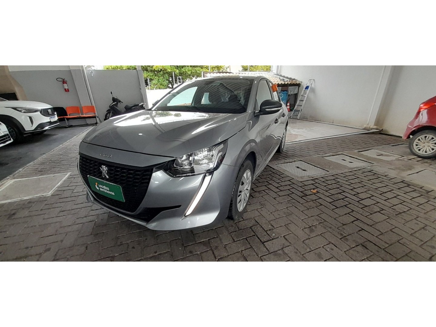 Peugeot 208 Like 1.0 Flex 6V 5p Mec. na cor Cinza em Jaraguá do Sul / SC - 1024050