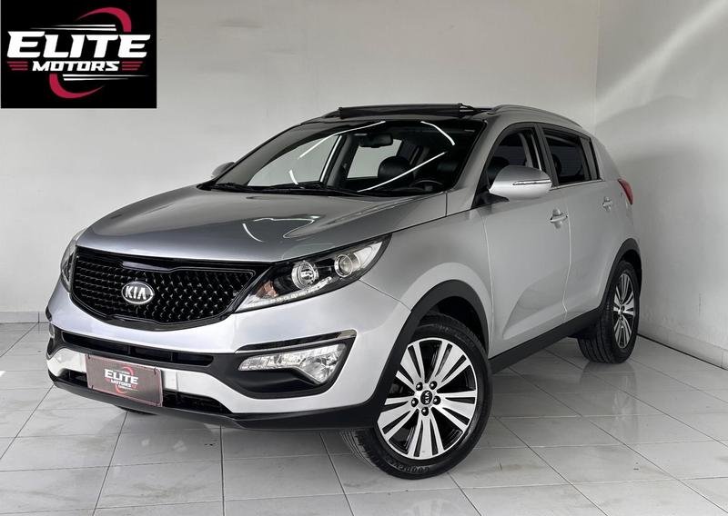 Kia Sportage EX 2.0 16V/ 2.0 16V Flex Aut. na cor Cinza em Colombo / PR - 10242