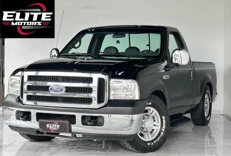 Ford F-250 XLT 3.9 4x2 Diesel TB na cor Preto em Colombo / PR - 10253