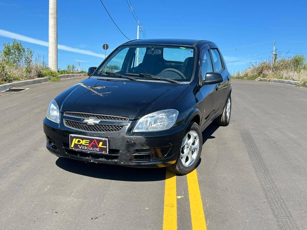 Chevrolet Celta Spirit 1.0 MPFI 8V FlexPower 3p na cor Preto em Xanxerê / SC - 1025385