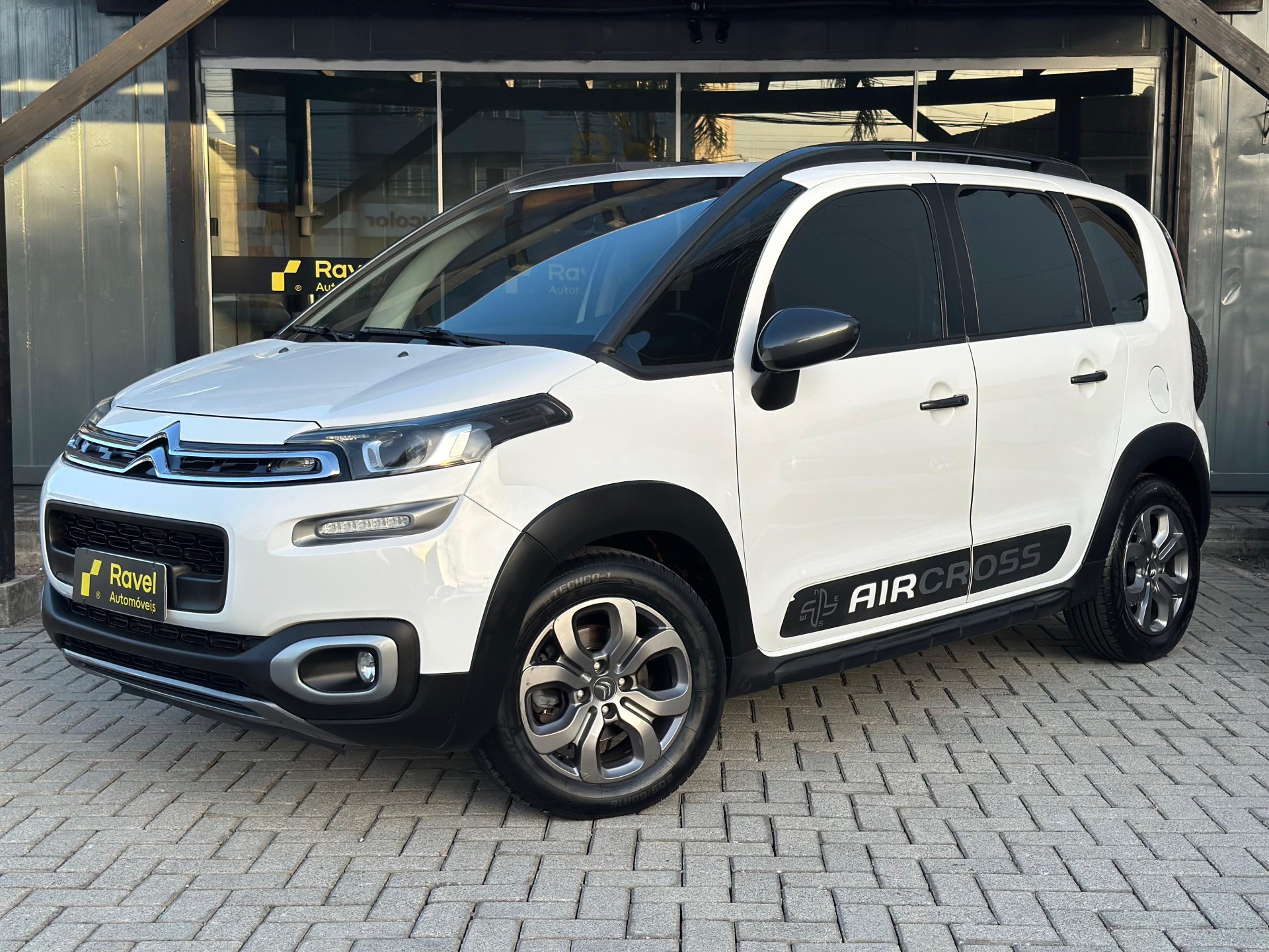 Citroën C3 Aircross Shine 1.6 Flex 16V 5p Aut. na cor Branco em Palhoça / SC - 1025568