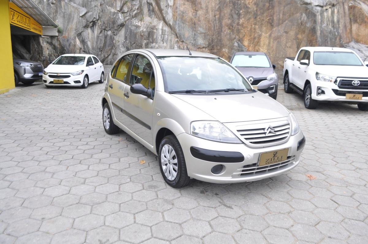 Citroën C3 GLX 1.4/ GLX Sonora 1.4 Flex 8V 5p na cor Prata em Florianópolis / SC - 1025609