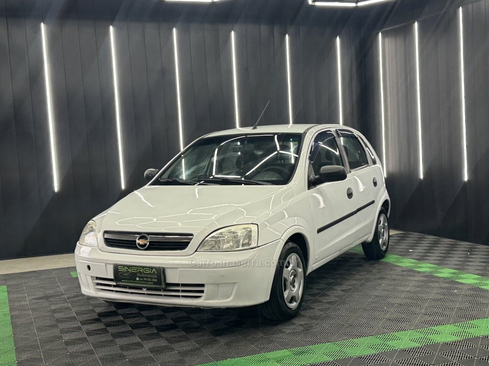 Chevrolet Corsa Hat. Joy 1.0/ 1.0 FlexPower 8V 5p na cor Branco em Palhoça / SC - 1025980