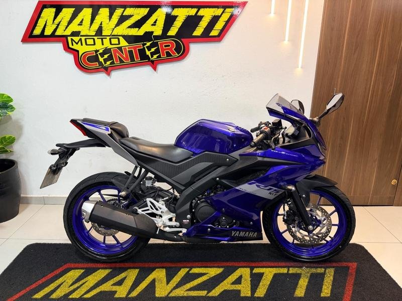 YAMAHA YZF R-15 155 ABS  na cor Azul em Campo Largo / PR - 1026063